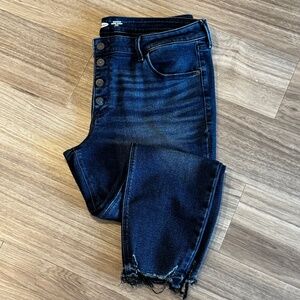 Women's Old Navy Rockstar Mid-Rise Ankle Jeans